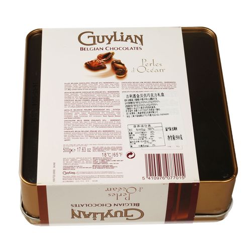 guylian吉利莲金贝壳巧克力礼盒500g 进口巧克力生日节日送礼物